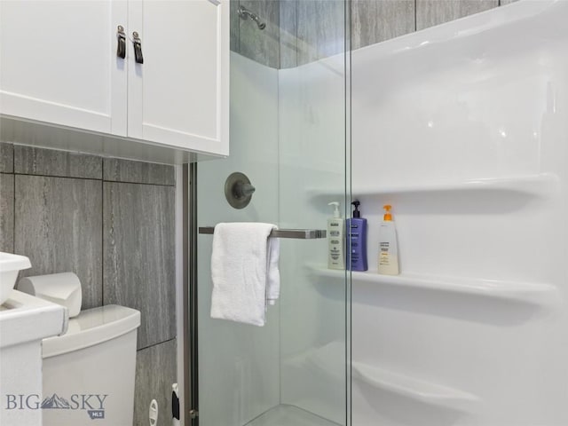 21 Sitting Bull Rd Unit 1190, Big Sky, MT 59716 - bathroom with a shower stall and toilet