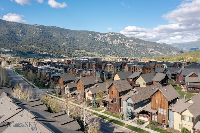 151B Pheasant Tail Unit B, Big Sky, MT 59716 - view of mountain background featuring nearby suburban area
