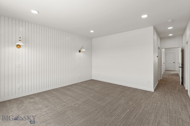 2939 S 30th Ave, Bozeman, MT 59718 - carpeted spare room featuring recessed lighting and baseboards