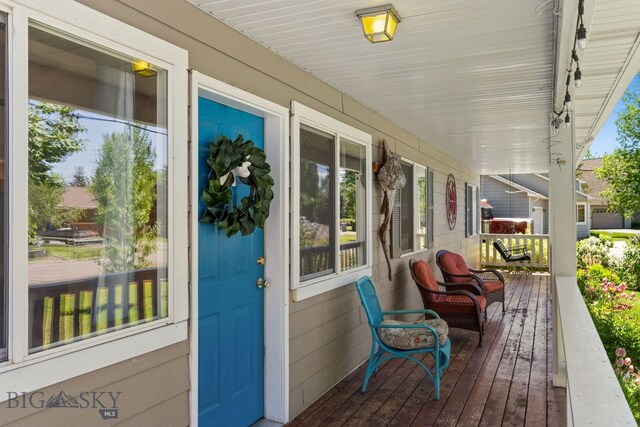 370 Prospector, Bozeman, MT 59718 - view of wooden porch