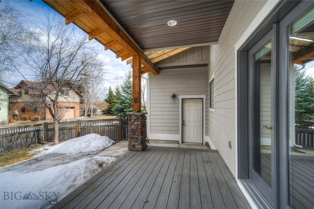 113 Nash Creek Ln, Bozeman, MT 59715 - view of deck
