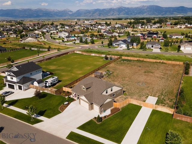 1165 Stewart Loop, Bozeman, MT 59718 - aerial perspective of suburban area with a mountainous background