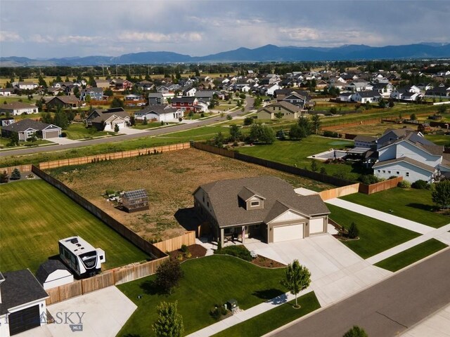1165 Stewart Loop, Bozeman, MT 59718 - aerial perspective of suburban area with a mountainous background