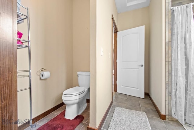 191 Barnes Dr, Belgrade, MT 59714 - bathroom featuring tile patterned flooring and a shower with curtain