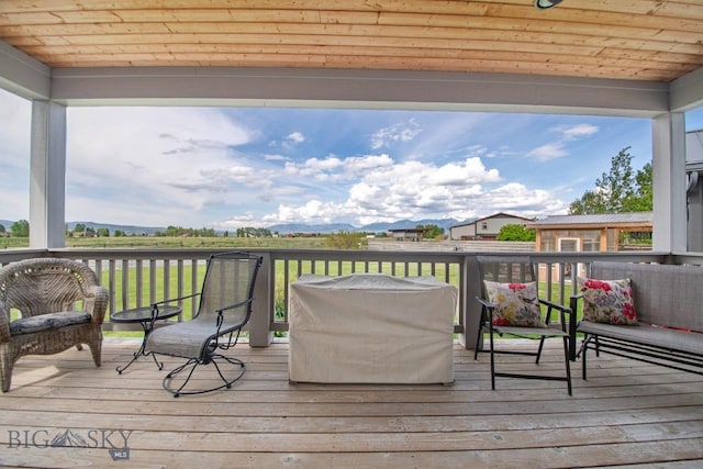 191 Barnes Dr, Belgrade, MT 59714 - view of wooden deck