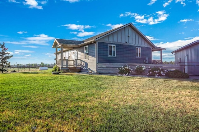 191 Barnes Dr, Belgrade, MT 59714 - view of side of property with board and batten siding