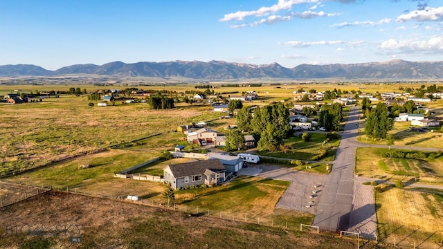 191 Barnes Dr, Belgrade, MT 59714 - overview of rural landscape with a mountain backdrop