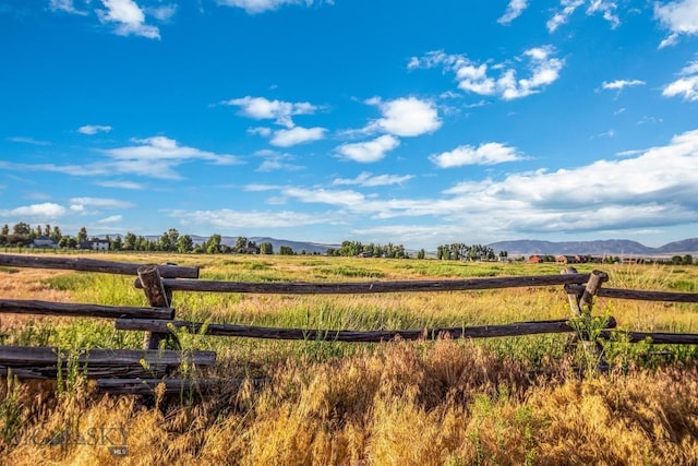 191 Barnes Dr, Belgrade, MT 59714 - view of yard featuring a view of rural / pastoral area and a mountain view