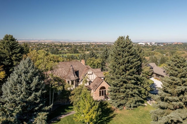 2421 Highland Blvd, Bozeman, MT 59715 - aerial view of property and surrounding area with a forest