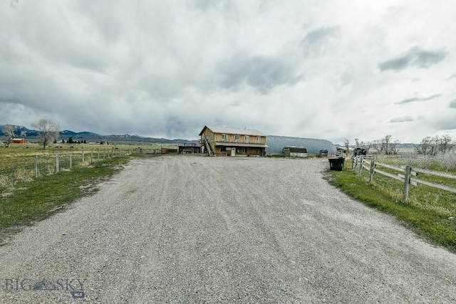 2373 Mt Highway 278, Dillon, MT 59725 - view of dirt / gravel driveway featuring a view of rural / pastoral area