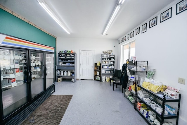 2373 Mt Highway 278, Dillon, MT 59725 - misc room with speckled floor and an office area