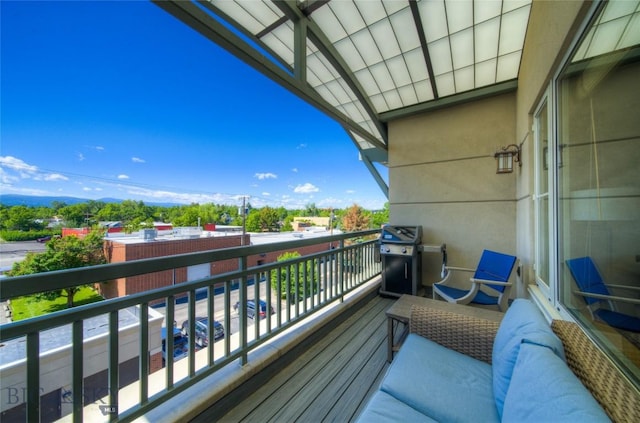 424 E Main St Unit E, Bozeman, MT 59715 - balcony with area for grilling