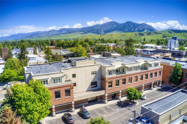 424 E Main St Unit E, Bozeman, MT 59715 - drone / aerial view of a mountainous background