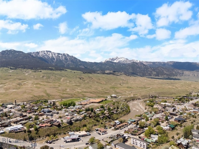504 4th St, Gardiner, MT 59030 - view of mountain background with nearby suburban area