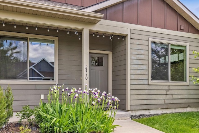 2430 Ferguson Ave, Bozeman, MT 59718 - view of exterior entry with board and batten siding