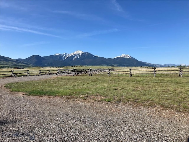 16 Wilson Rd, Livingston, MT 59047 - view of mountain background featuring rural landscape and agricultural land