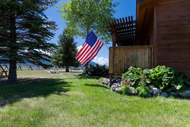 16 Wilson Rd, Livingston, MT 59047 - view of yard