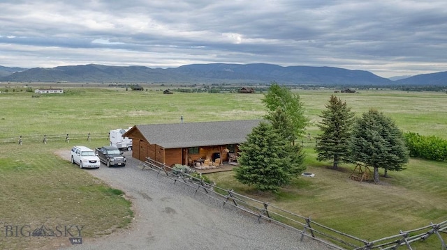 16 Wilson Rd, Livingston, MT 59047 - view of mountain background featuring rural landscape and a pastoral area