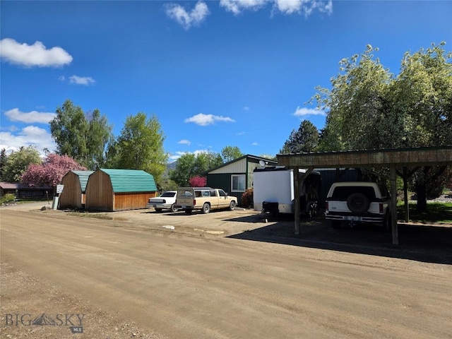 2 Kearney Ln, Sheridan, MT 59749 - view of vehicle parking featuring a carport