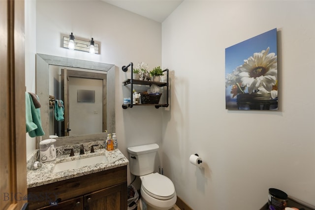 289 Montana Way, Ennis, MT 59729 - half bathroom featuring vanity and toilet
