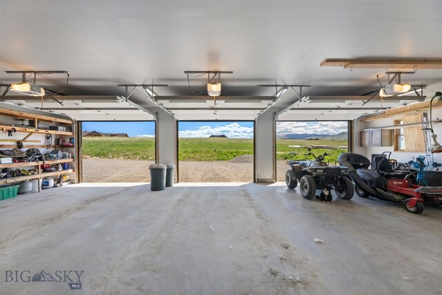 289 Montana Way, Ennis, MT 59729 - garage featuring a garage door opener