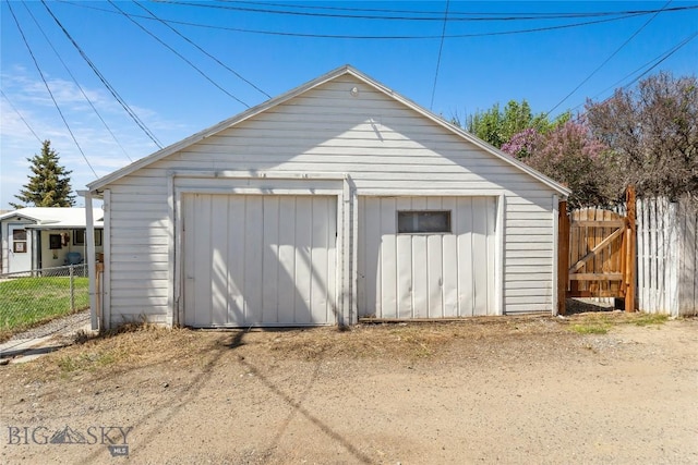1116-1118 California St, Butte, MT 59701 - view of detached garage