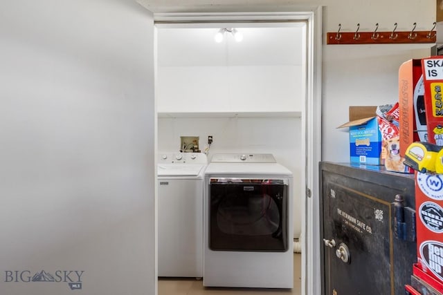 25 Trail Creek Rd, Ennis, MT 59729 - washroom with washing machine and clothes dryer