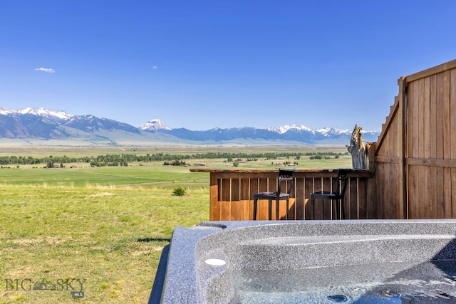 25 Trail Creek Rd, Ennis, MT 59729 - view of mountain backdrop with rural landscape