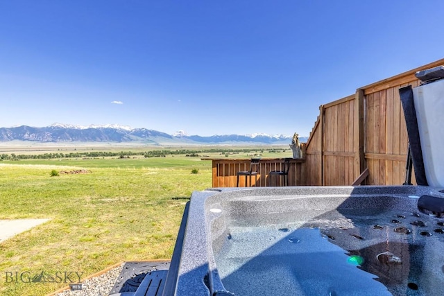 25 Trail Creek Rd, Ennis, MT 59729 - view of grassy yard with a mountain view and a rural view
