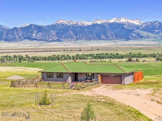 25 Trail Creek Rd, Ennis, MT 59729 - view of mountain background with rural landscape