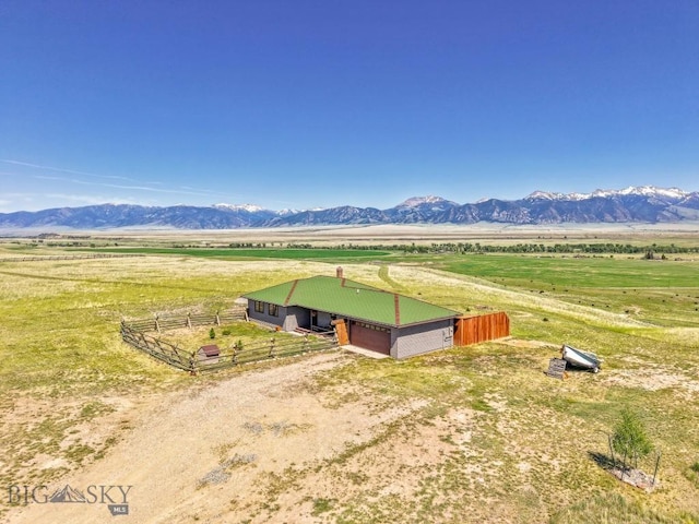 25 Trail Creek Rd, Ennis, MT 59729 - view of mountain background with rural landscape