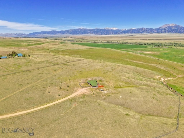 25 Trail Creek Rd, Ennis, MT 59729 - overview of rural landscape with mountains