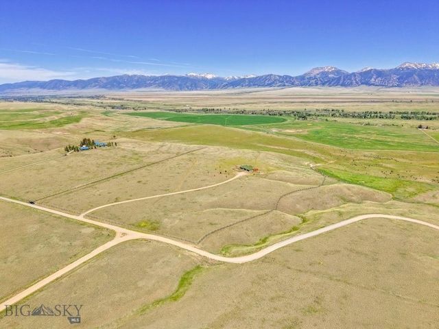 25 Trail Creek Rd, Ennis, MT 59729 - overview of rural landscape with a mountainous background