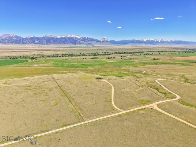 25 Trail Creek Rd, Ennis, MT 59729 - aerial view of sparsely populated area featuring mountains