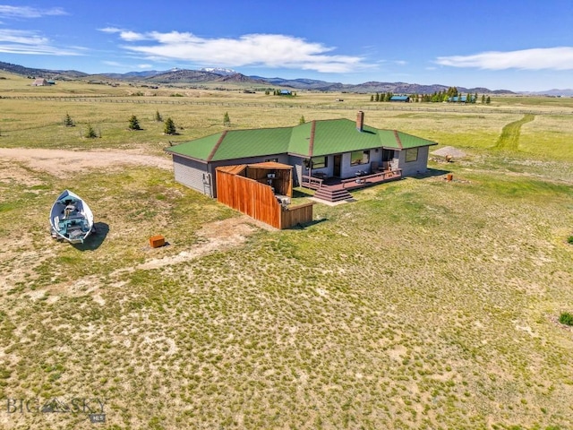 25 Trail Creek Rd, Ennis, MT 59729 - view of rural area with a mountainous background