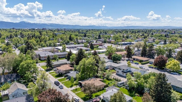 420 N 6th Ave, Bozeman, MT 59715 - aerial view of residential area featuring a mountainous background
