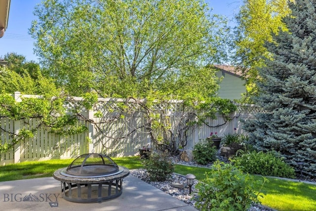 510 N 23rd, Bozeman, MT 59718 - view of patio / terrace with an outdoor fire pit