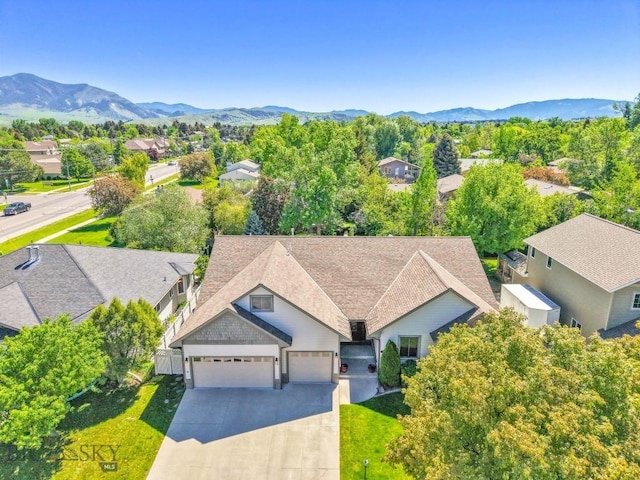 510 N 23rd, Bozeman, MT 59718 - aerial view of residential area with mountains