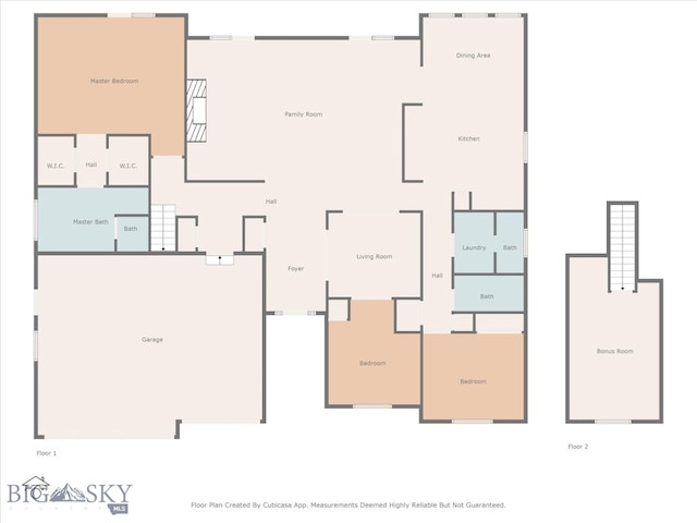 510 N 23rd, Bozeman, MT 59718 - floor plan / room layout