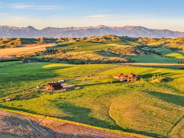 715 Bates Rd, Manhattan, MT 59741 - overview of rural landscape featuring mountains