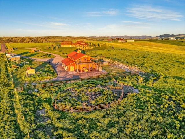 715 Bates Rd, Manhattan, MT 59741 - overview of rural landscape with mountains