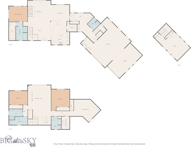 715 Bates Rd, Manhattan, MT 59741 - floor plan / room layout