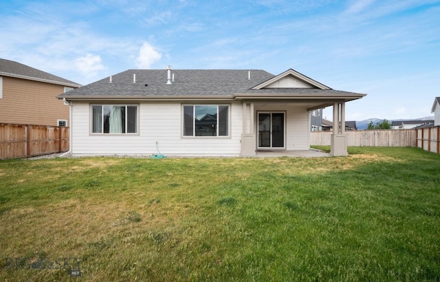 1518 Deadwood Loop, Belgrade, MT 59714 - back of house featuring a patio area and roof with shingles
