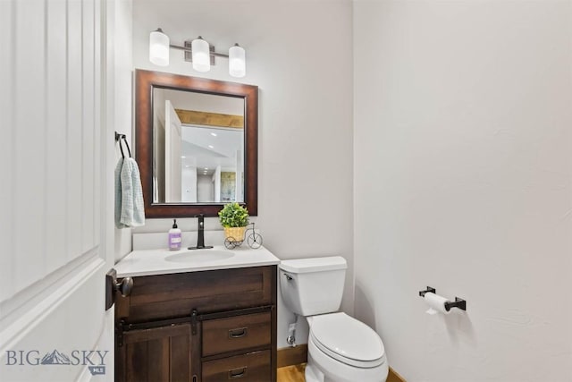 3483 Highline Rd, Manhattan, MT 59741 - bathroom with toilet and vanity