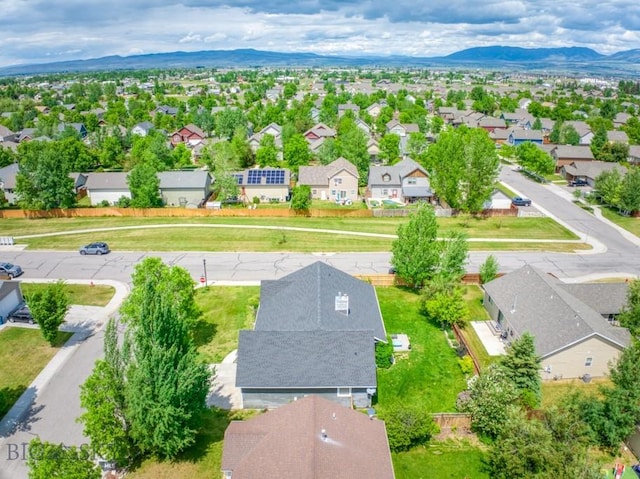 118 Clinton, Belgrade, MT 59714 - aerial perspective of suburban area featuring a mountainous background