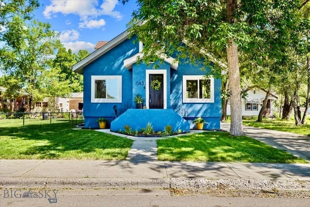 643 Parkhill, Billings, MT 59102 - bungalow with stucco siding