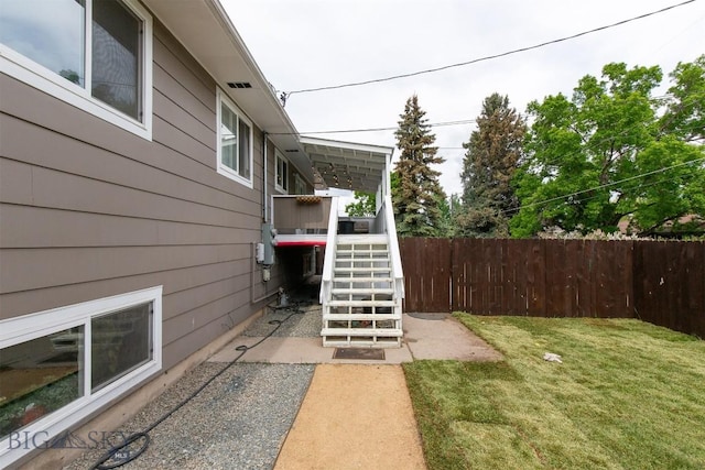 504 N 19th Ave, Bozeman, MT 59718 - view of yard featuring stairway