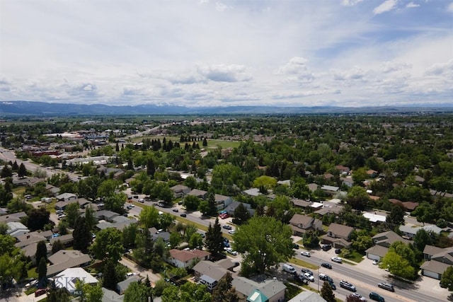 504 N 19th Ave, Bozeman, MT 59718 - aerial view of residential area featuring a mountainous background
