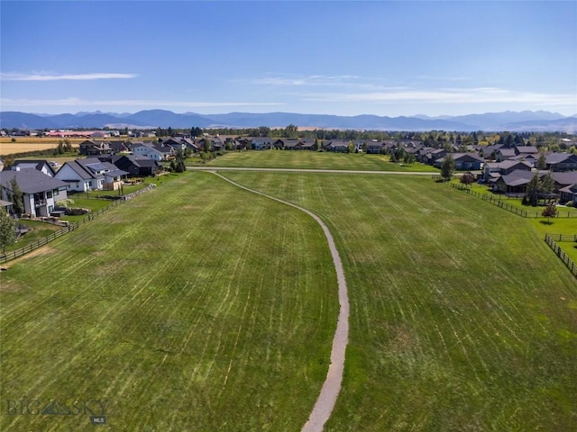 646 Arrow Trl, Bozeman, MT 59718 - aerial perspective of suburban area featuring mountains