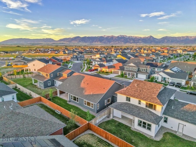 1609 Wyatt Earp Ct, Belgrade, MT 59714 - aerial perspective of suburban area with a mountain backdrop